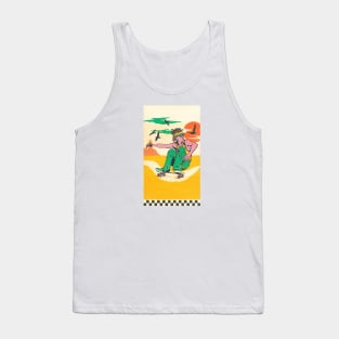 Evening skateboard Tank Top